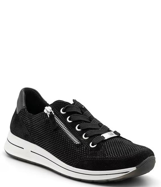 Ara Women's Oleanna Sneakers Black Suede