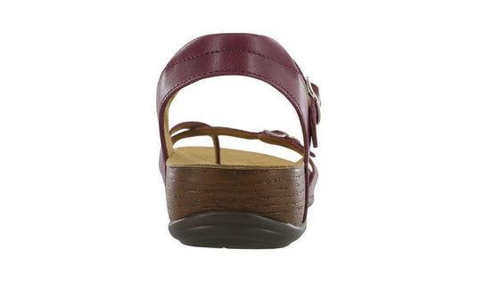 SAS Women's Pampa Elevated Dress Sandals Plum/Weave SAS Women's Pampa Elevated Dress Sandals Plum/Weave