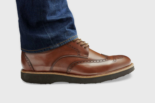 Samuel Hubbard Men's Tipping Point Whiskey Tan Leather Samuel Hubbard Men's Tipping Point Whiskey Tan Leather