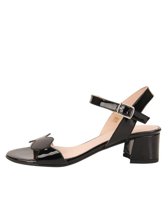Details by Patricia Green Women's Gina Block Heeled Sandals Black Details by Patricia Green Women's Gina Block Heeled Sandals Black