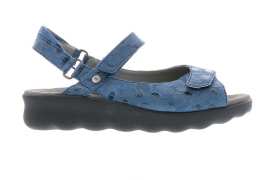 Wolky Women's Pichu Sandals Blue Circle Wolky Women's Pichu Sandals Blue Circle