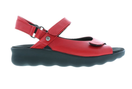 Wolky Women's Pichu Sandals Red Wolky Women's Pichu Sandals Red