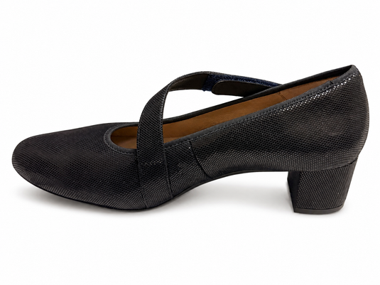 Piesanto Women's Dallas-P Marino Heel Sandal - Navy Piesanto Women's Dallas-P Marino Heel Sandal - Navy