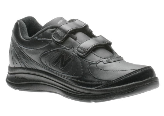 New Balance Women's WW577 Hook And Loop Sneaker Black