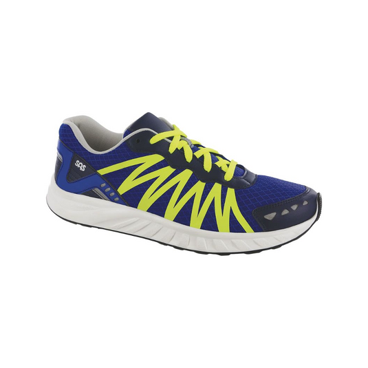 SAS Men's Pursuit Sneakers Blue/Neon Yellow SAS Men's Pursuit Sneakers Blue/Neon Yellow