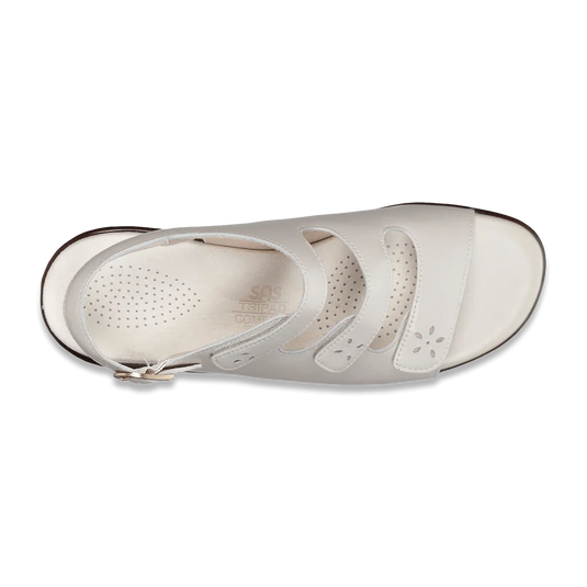 SAS Women's Quatro Slip-on Sandals with Ankle Strap Bone SAS Women's Quatro Slip-on Sandals with Ankle Strap Bone