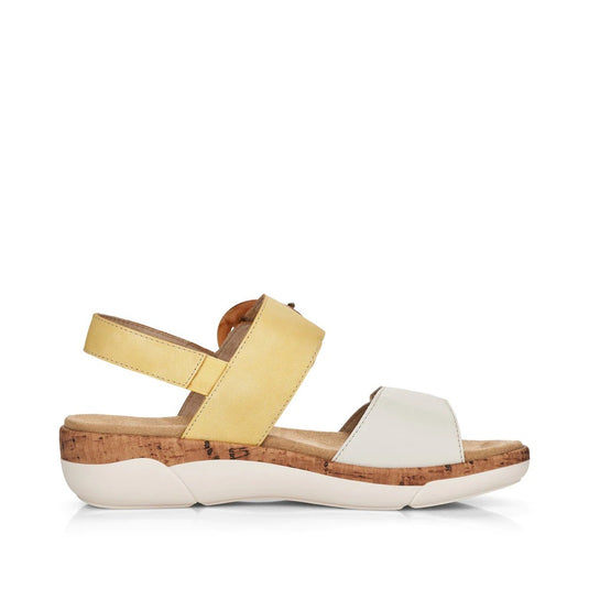 Remonte by Rieker Women's Jocelyn 53 Off White Sun Remonte by Rieker Women's Jocelyn 53 Off White Sun