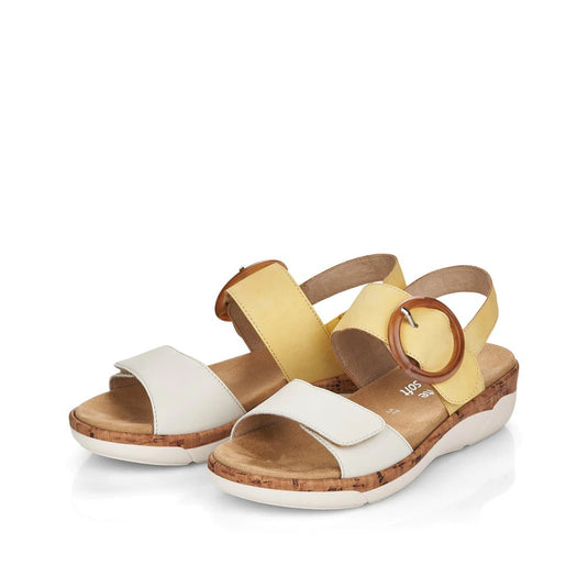 Remonte by Rieker Women's Jocelyn 53 Off White Sun Remonte by Rieker Women's Jocelyn 53 Off White Sun
