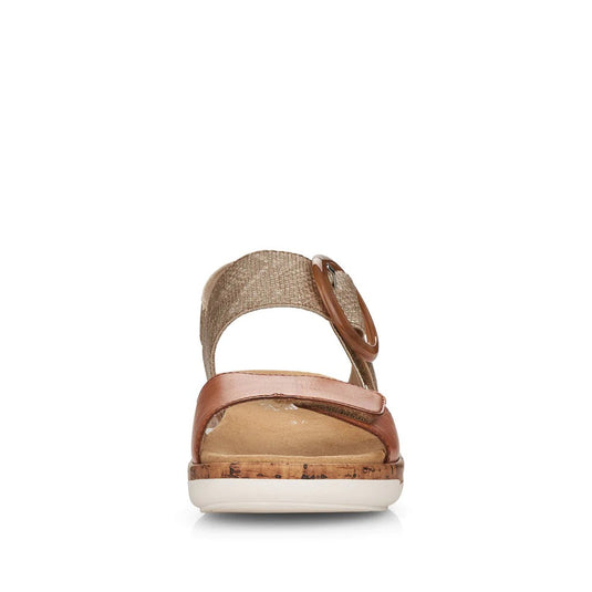 Remonte by Rieker Women's Jocelyn 53 Noccia-Lehm-Metallic Remonte by Rieker Women's Jocelyn 53 Noccia-Lehm-Metallic