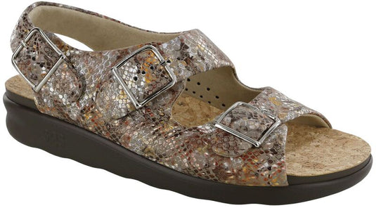 SAS Women's Relaxed Casual Sandals Multisnake Taupe SAS Women's Relaxed Casual Sandals Multisnake Taupe