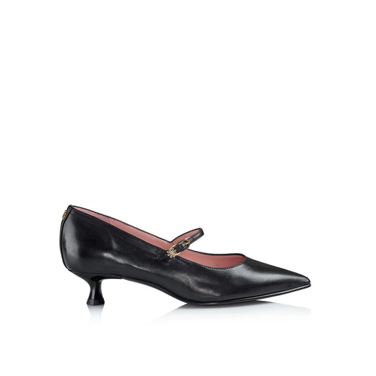 Ayelet by Naot Women's Rosalie Pointed Toe Pump Black Leather Ayelet by Naot Women's Rosalie Pointed Toe Pump Black Leather