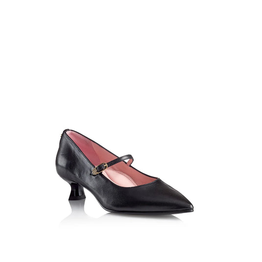 Ayelet by Naot Women's Rosalie Pointed Toe Pump Black Leather