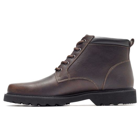 Rockport Northfield Plain Toe Boot Chocolate Leather
