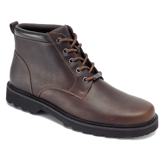 Rockport Northfield Plain Toe Boot Chocolate Leather Rockport Northfield Plain Toe Boot Chocolate Leather