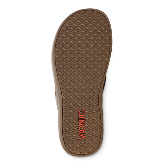 Vionic Women's Tide II Toe Post Sandals Bronze Metallic Vionic Women's Tide II Toe Post Sandals Bronze Metallic