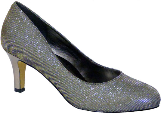 Ros Hommerson Women's Janet Silver Iridescent Glitter Ros Hommerson Women's Janet Silver Iridescent Glitter