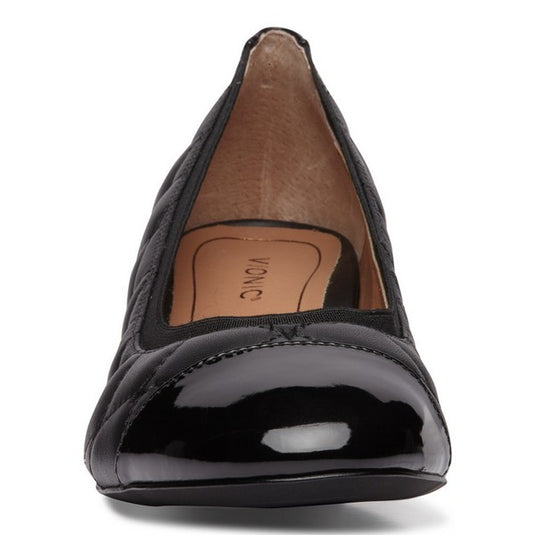 Vionic Women's Ruby Block Heel Black Leather Vionic Women's Ruby Block Heel Black Leather