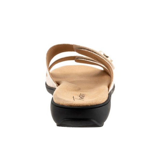 Trotters Women's Ruthie Sandals Ivory Croco Trotters Women's Ruthie Sandals Ivory Croco