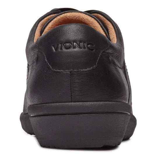 Vionic Women's Magnolia Lindsey Lace Up Black Leather Vionic Women's Magnolia Lindsey Lace Up Black Leather