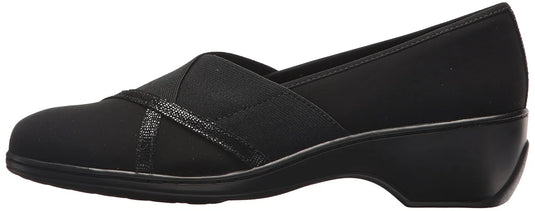 Aravon Women's Kendra Dress Shoe Black