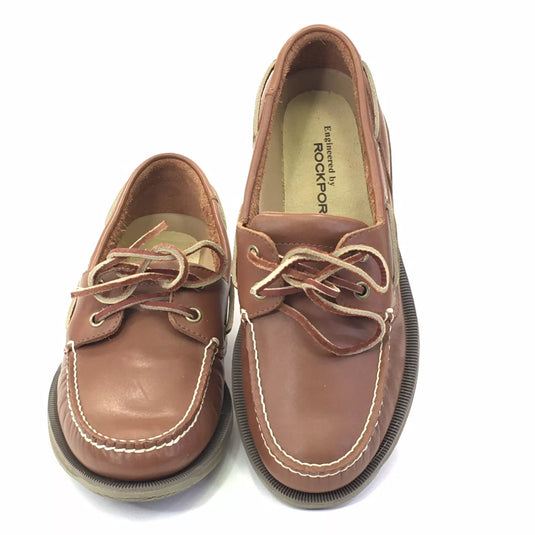 Rockport Men's Perth Slip-On Boat Shoes Tobacco Rockport Men's Perth Slip-On Boat Shoes Tobacco