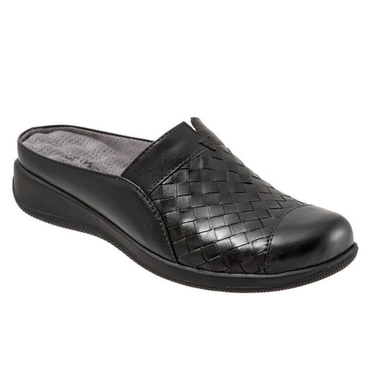 Softwalk Women's San Marcos Woven Mules Black Softwalk Women's San Marcos Woven Mules Black