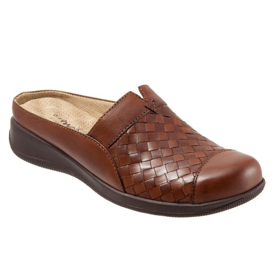 Softwalk Women's San Marcos Woven Mules Rust Softwalk Women's San Marcos Woven Mules Rust