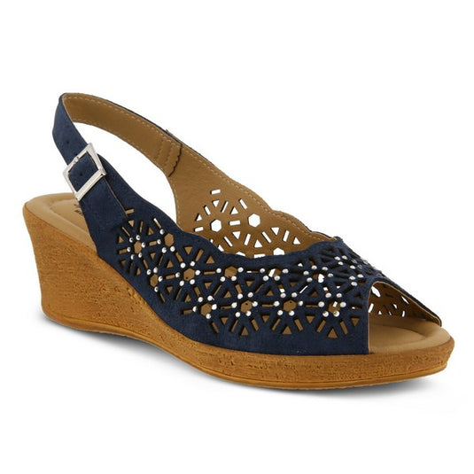 Spring Step Women's Saibara Sandals Navy Spring Step Women's Saibara Sandals Navy