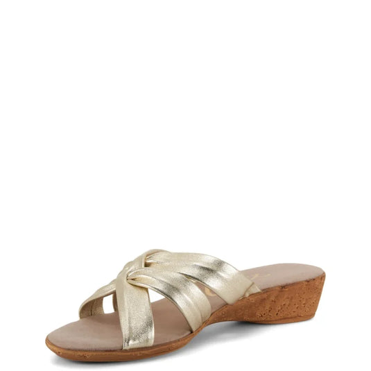 Onex Women's Slip-On Casual Sandal Sail - Platinum Onex Women's Slip-On Casual Sandal Sail - Platinum