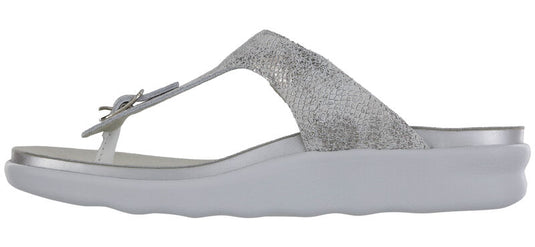 SAS Women's Sanibel T-Strap Slide Sandal Plata SAS Women's Sanibel T-Strap Slide Sandal Plata