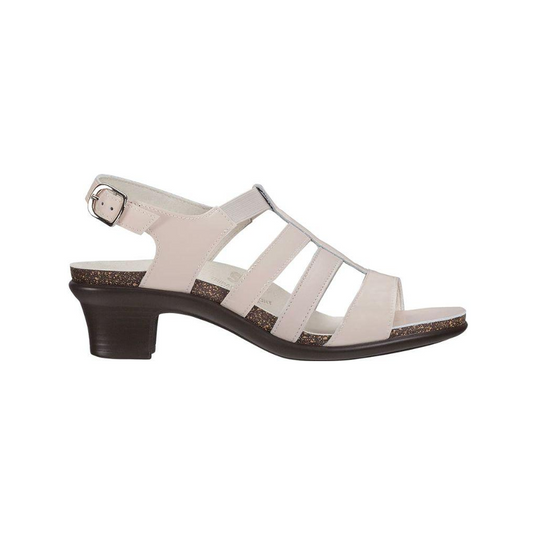 SAS Women's Allegro Strappy Sandals with Heel Cream SAS Women's Allegro Strappy Sandals with Heel Cream