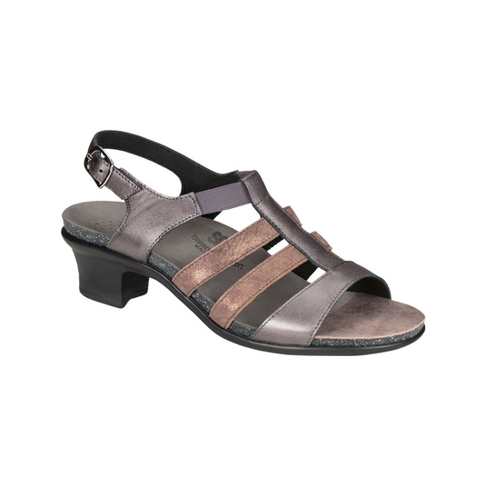 SAS Women's Allegro Strappy Sandals with Heel Santolina SAS Women's Allegro Strappy Sandals with Heel Santolina