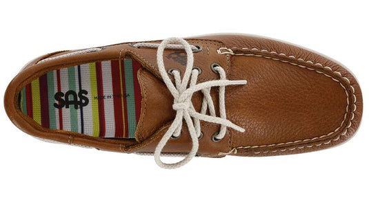 SAS Women's Catalina Lace Up Boat Shoe Sandstone