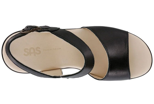 SAS Women's Heather Wedge Sandals Black SAS Women's Heather Wedge Sandals Black