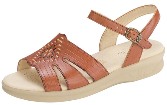 SAS Women's Huarache Sling Back Sandals Antique Tan