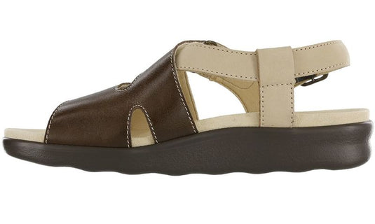 SAS Women's Huggy Comfort Sandals Earth Taupe