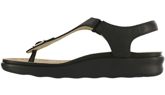 SAS Women's Marina T-Strap Sandal Black