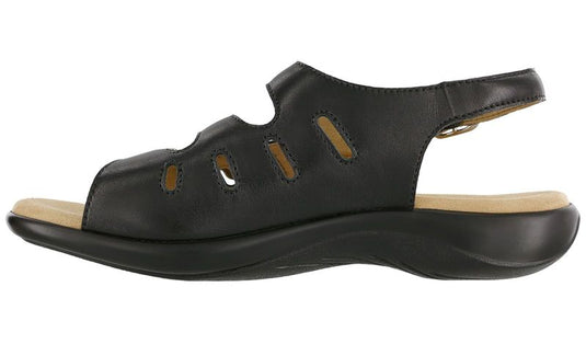 SAS Women's Mystic Back Strap Sandals Black SAS Women's Mystic Back Strap Sandals Black