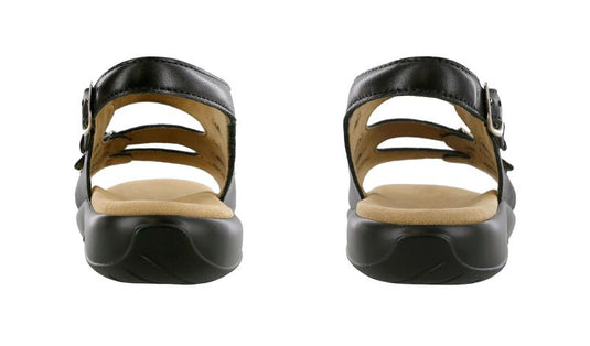 SAS Women's Mystic Back Strap Sandals Black SAS Women's Mystic Back Strap Sandals Black