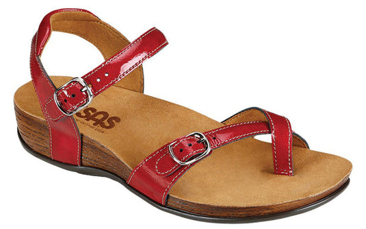 SAS Women's Pampa Elevated Dress Sandals Lipstick SAS Women's Pampa Elevated Dress Sandals Lipstick