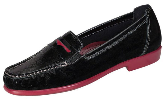 SAS Women's Penny J Black Patent/Rouge