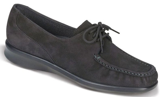 Sas Women's Petra Lace Up Loafer Charcoal Sas Women's Petra Lace Up Loafer Charcoal