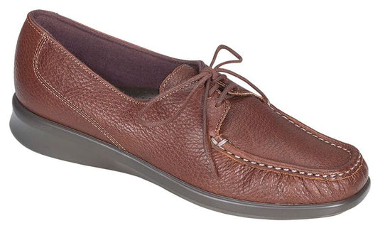 Sas Women's Petra Lace Up Loafer Mulch Sas Women's Petra Lace Up Loafer Mulch