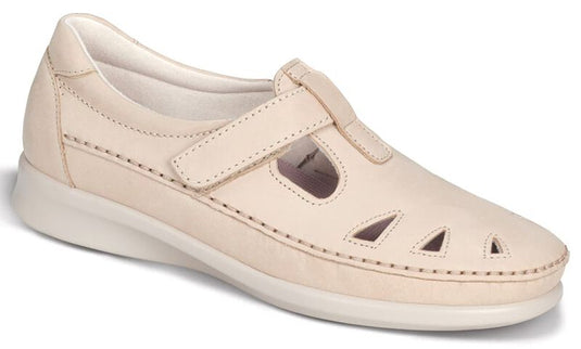 SAS Women's Roamer Comfort Moccasin Linen
