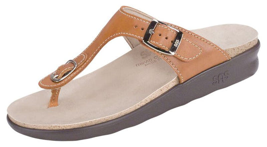 SAS Women's Sanibel T-Strap Slide Sandal Caramel SAS Women's Sanibel T-Strap Slide Sandal Caramel