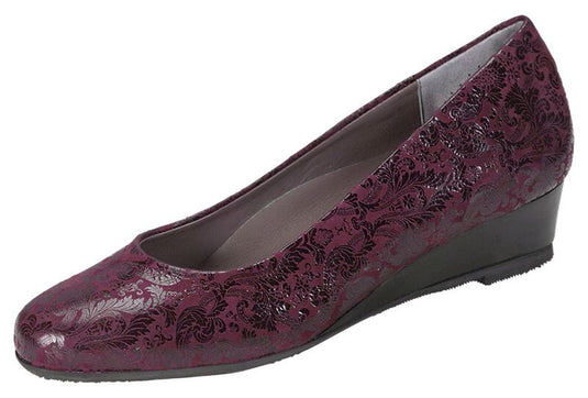 SAS Women's Sofia (USA) Elevated Wedge Wine SAS Women's Sofia (USA) Elevated Wedge Wine