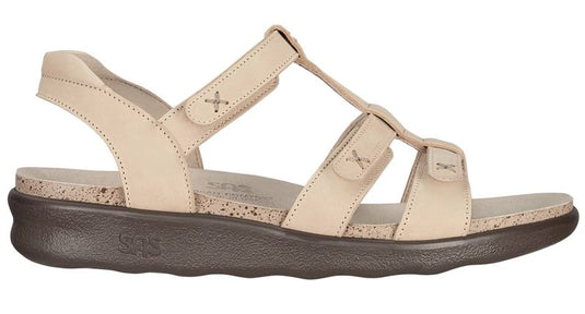 SAS Women's Sorrento Ankle Strap Sandals Linen