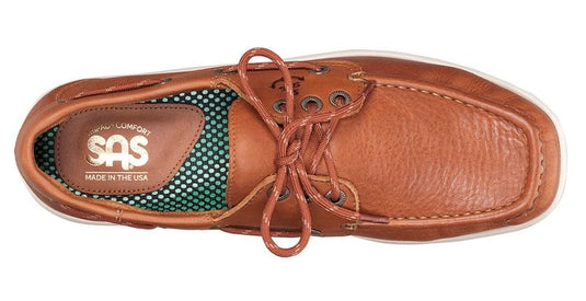 SAS Men's Decksider Moccasin Boat Shoe Old Sand SAS Men's Decksider Moccasin Boat Shoe Old Sand