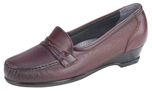 SAS Women's Easier Slip-on Moccasin Antique Wine SAS Women's Easier Slip-on Moccasin Antique Wine