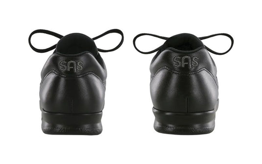 SAS Women's Free Time Diabetic Walking Shoe Black